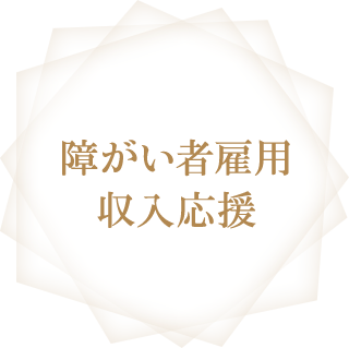 障害者雇用/収入応援